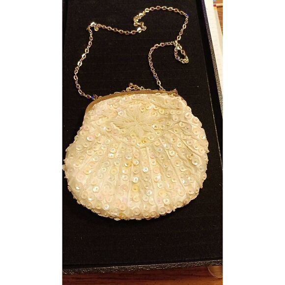 Vintage evening bag made in Hong Kong. In good condition. 4+4 - Picture 2 of 8